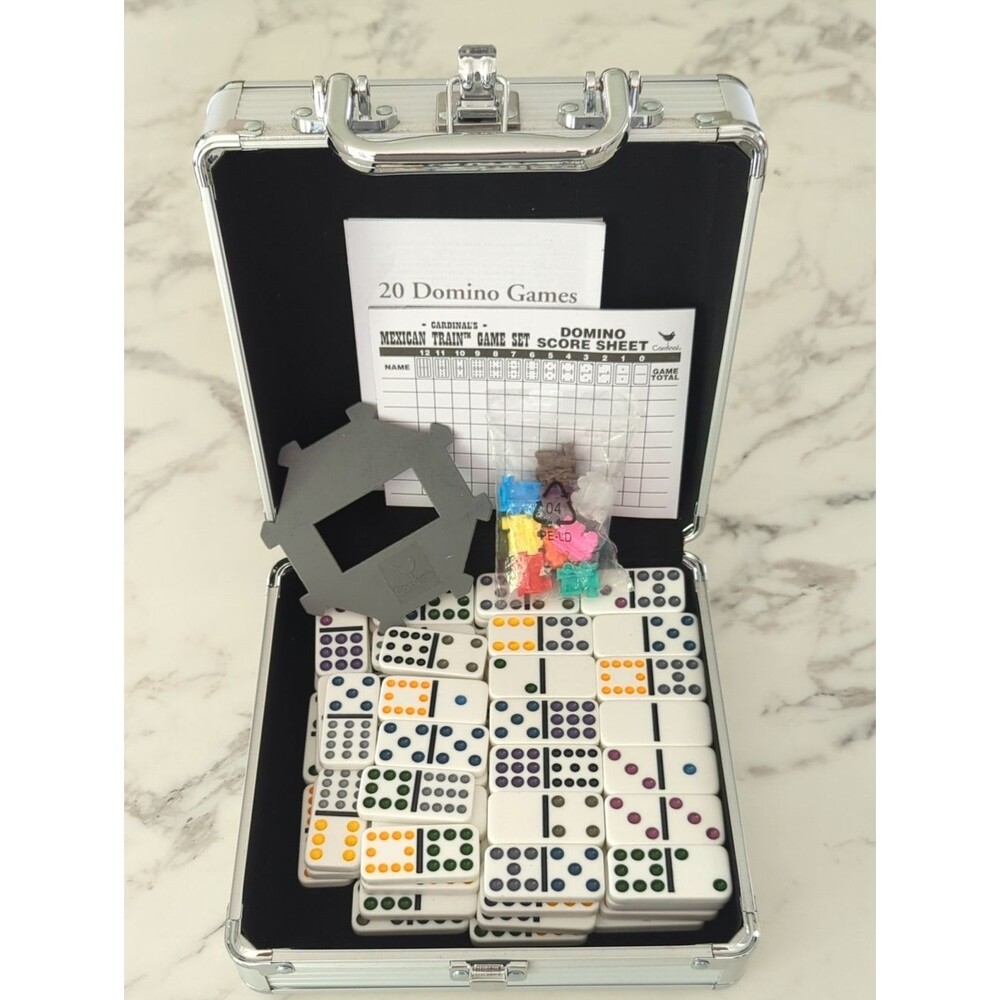 100 Tiles Domino Game Set In Case